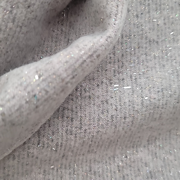 NWOT 143 STORY Brushed Fleece and Glitter Cowl Neck size Large - Picture 6 of 12